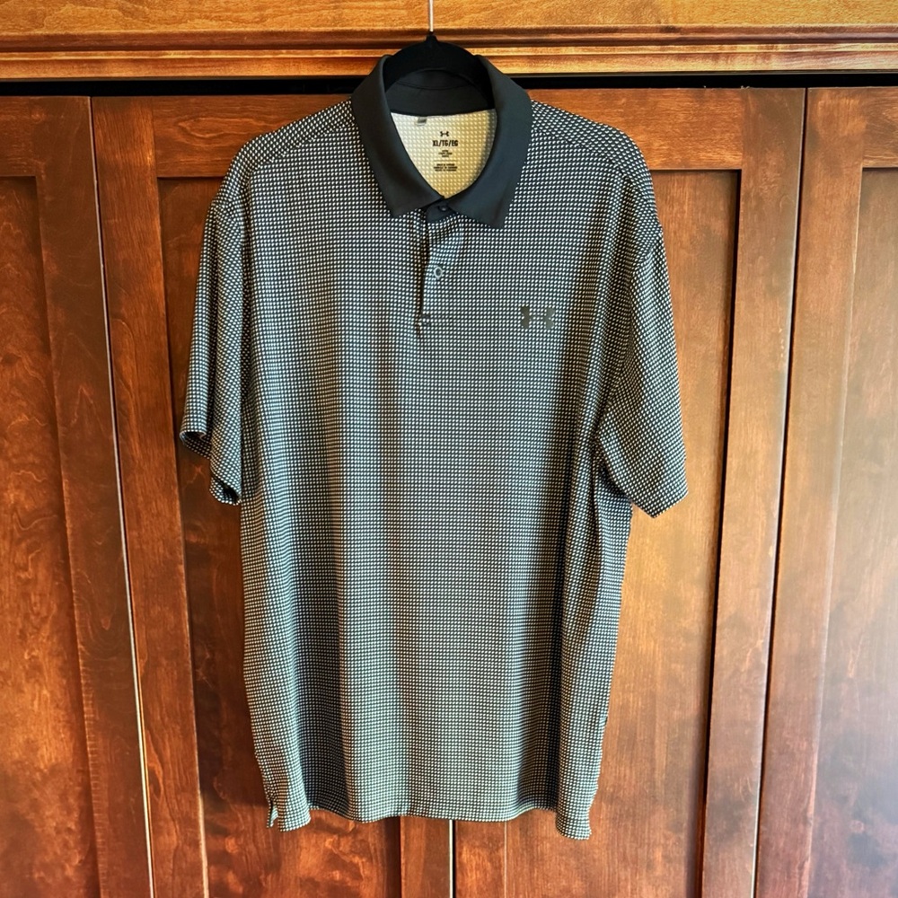 Under Armour Men's Gray Polo Shirt